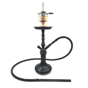 Кальян AMY Deluxe - 046 Black (Cobra) 50см (Полный комплект)