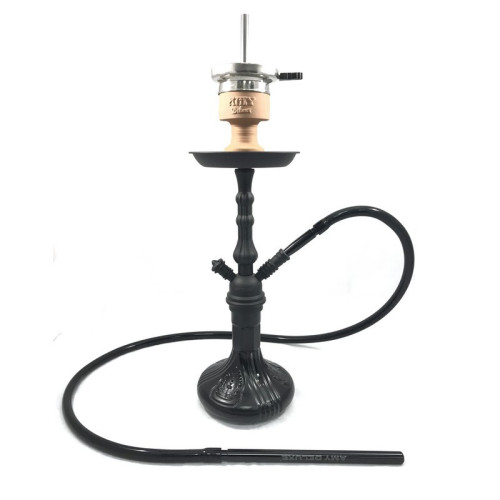 Кальян AMY Deluxe - 046 Black (Cobra) 50см (Полный комплект)