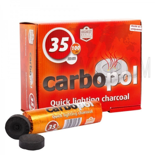 Уголь саморазжигающийся Carbopol - 35мм