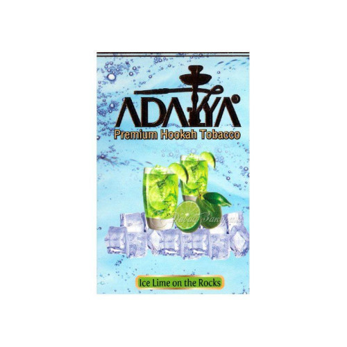 Табак Adalya 50г - Ice Lime on The Rocks (Лайм лед)