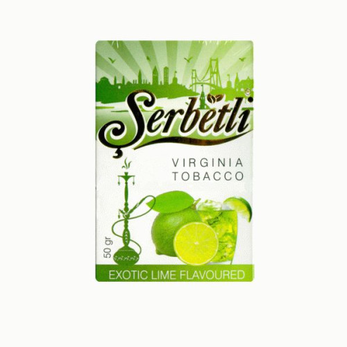 Табак Serbetli 50г АКЦИЗ - Exotic Lime (Лед Лайм)