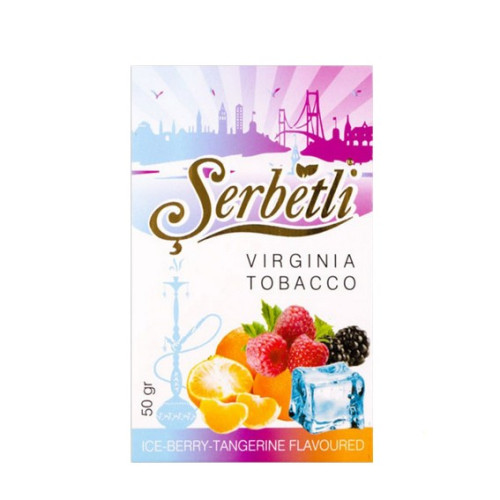 Табак Serbetli 50г - Ice Berry Tangerine (Лесные ягоды, мандарин)