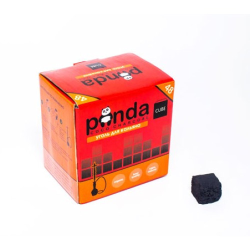 Кокосовый уголь для кальяна Panda 48 шт 22мм