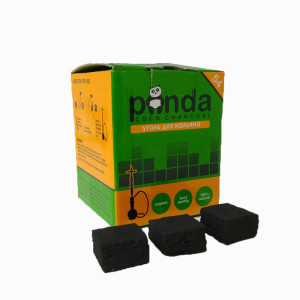 Кокосовый уголь для кальяна Panda 54 шт (flat)