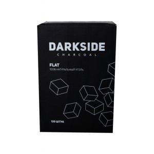 Кокосовый уголь для кальяна Darkside 120 шт Flat