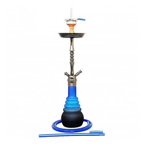 Кальян AMY Deluxe - 4 Stars 620 C-BU Chrome Blue - 75см (Полный комплект)