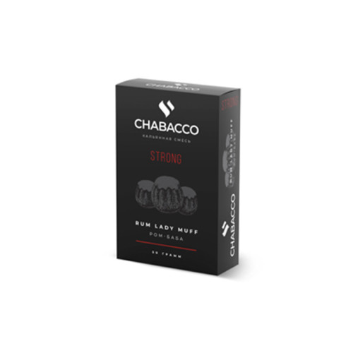 Смесь Chabacco STRONG 50г - Rum Lady Muff (Ром-баба)