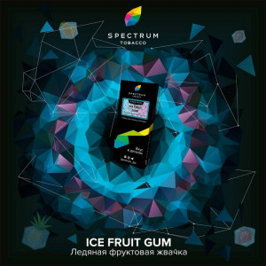 Табак Spectrum Hard Line 100г - Ice Fruit Gum (Фруктовая жвачка)