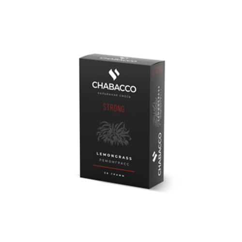 Смесь Chabacco STRONG 50г - Lemongrass (Лемонграсс)