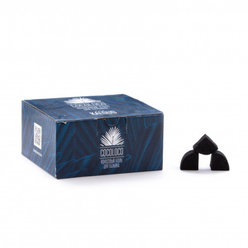 Кокосовый уголь для кальяна Cocoloco 81 шт (Калауд)
