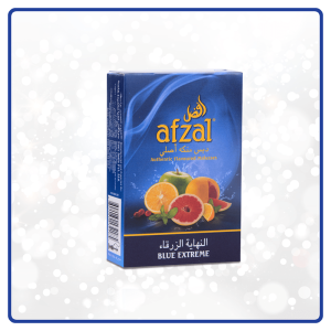 Табак Afzal 40г АКЦИЗ - Blue Extreme (Тропика, Цитрус, Яблоко)