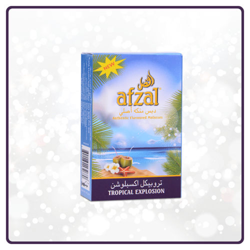 Табак Afzal 40г АКЦИЗ - Tropical Explosion (Экзотический аромат цветочных экстрактов)