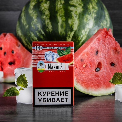 Табак Nakhla 50г - Ice Watermelon Mint (Лед Арбуз Мята)