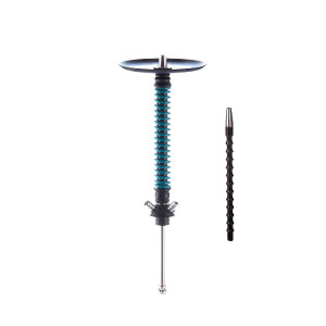 Кальян Mamay Custom - Coilovers Черный Морская волна 75см (Без колбы)