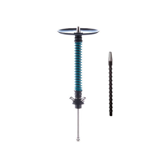 Кальян Mamay Custom - Coilovers Черный Морская волна 75см (Без колбы)
