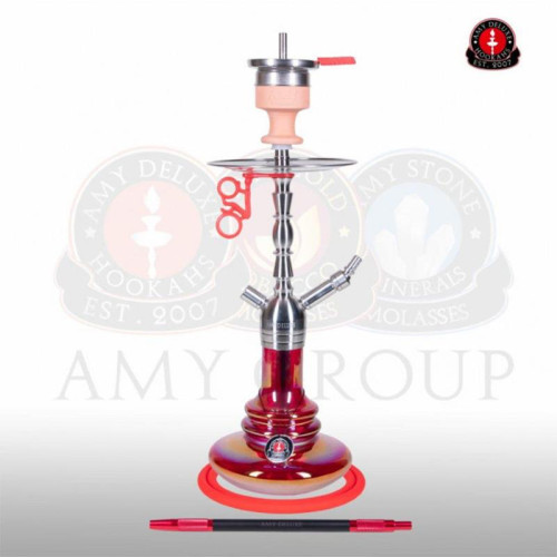 Кальян AMY Deluxe - SS14R Red (Little Lulu) 55см (Полный комплект)