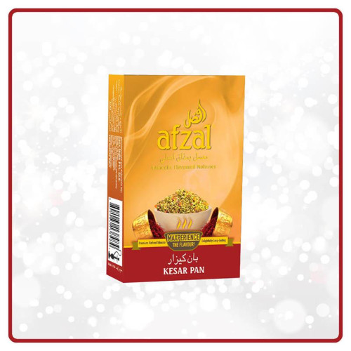 Табак Afzal 40г АКЦИЗ - Kesar Pan (Шафран)