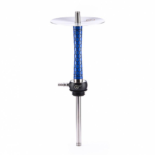 Кальян Geometry Hookah - Little Bro Honeycomb Gloss blue 50см (Без колбы)