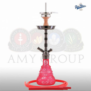 Кальян AMY Deluxe - 4 Stars 460 B-RD Red 50см (Полный комплект)