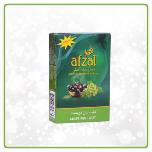 Табак Afzal 40г АКЦИЗ - Grape Pan Twist (Виноград с с пряностями)