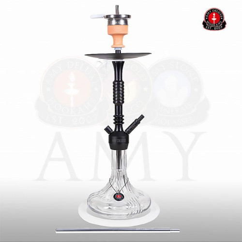 Кальян AMY Deluxe - 085.01 BK-BK-TR Alu Claw 70см (Полный комплект)