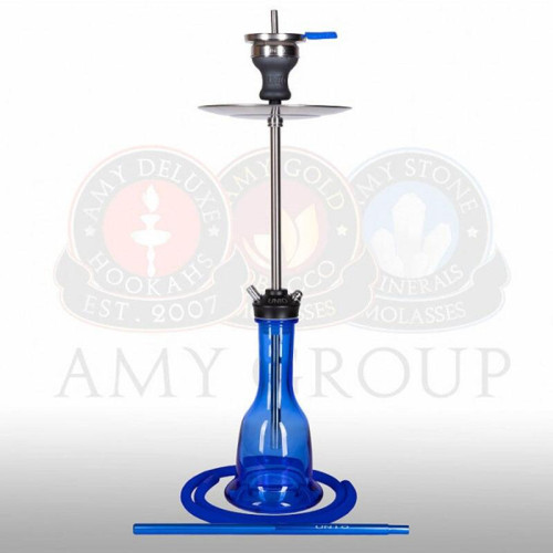 Кальян AMY Deluxe - Unio Shisha 004 Blue 70см (Полный комплект)