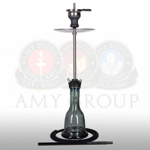 Кальян AMY Deluxe - Unio Shisha 004 Black 70см (Полный комплект)