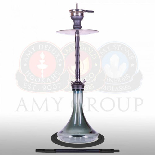 Кальян AMY Deluxe - Unio Shisha 006.01 BK BK-BK 70см (Полный комплект)