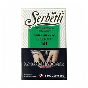 Табак Serbetli 50г АКЦИЗ - Green Mix (Яблоко киви мята)