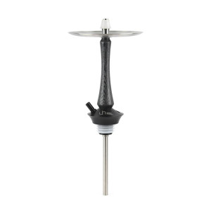 Кальян Union Hookah - Sleek Black Silver 48см (Без колбы)