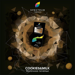 Табак Spectrum Hard Line 40г - Cookies Milk (Печенье с молоком)