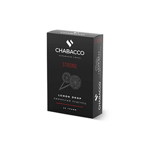 Смесь Chabacco STRONG 50г - Lemon Drop (Лимонный леденец)