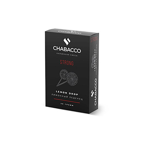Смесь Chabacco STRONG 50г - Lemon Drop (Лимонный леденец)