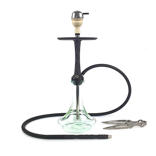Кальян Vortex Hookah - Hurricane Dark Matte 55см (Полный комплект)