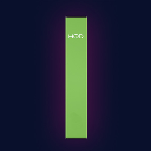 Электронная сигарета HQD Ultra Stick - (Яблоко киви энергетик) 500