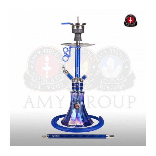 Кальян AMY Deluxe - SS22.02R BU-BU (Carbonica Pride S) - 55см (Полный комплект)