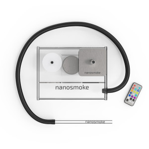 Кальян Nanosmoke Cube PRO Черный (Комплект с PRO модулем)