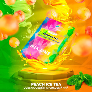 Табак Spectrum Mix Line 40г - Peach Ice Tea (Персик Мята)