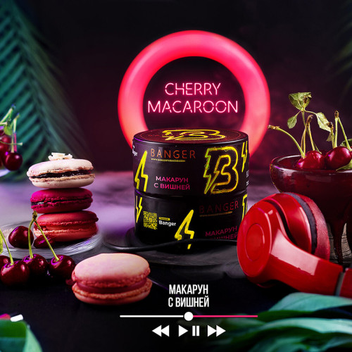 Табак Banger 25г - Cherry Macaron (Макарун с вишней)