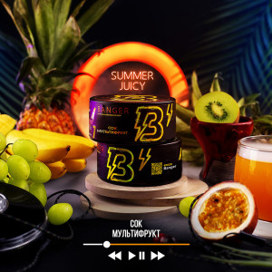 Табак Banger 100г - Summer Juicy (Сок мультифрукт)