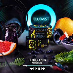 Табак Banger 100г - Bluemist (Голубика черника и грейпфрут)