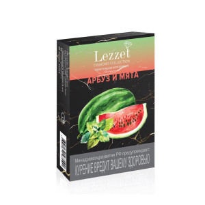 Смесь Lezzet 50г - Арбуз мята (без никотина)