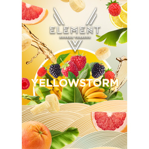 Табак Element 5 Элемент 25г - Yellowstorm (Цитрус Банан Алкоголь)