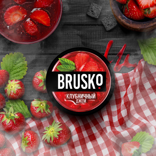 Смесь BRUSKO STRONG 50г - Клубничный Джем