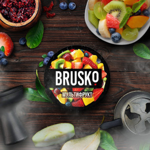 Смесь BRUSKO STRONG 50г - Мультифрукт