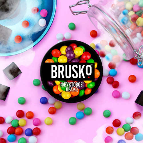 Смесь BRUSKO STRONG 50г - Фруктовое Драже