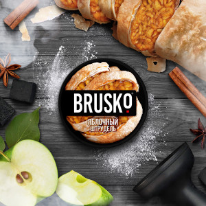 Смесь BRUSKO STRONG 50г - Яблочный Штрудель
