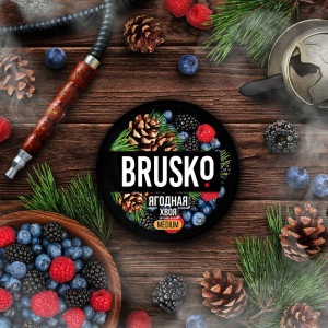 Смесь BRUSKO STRONG 50г - Ягодная Хвоя
