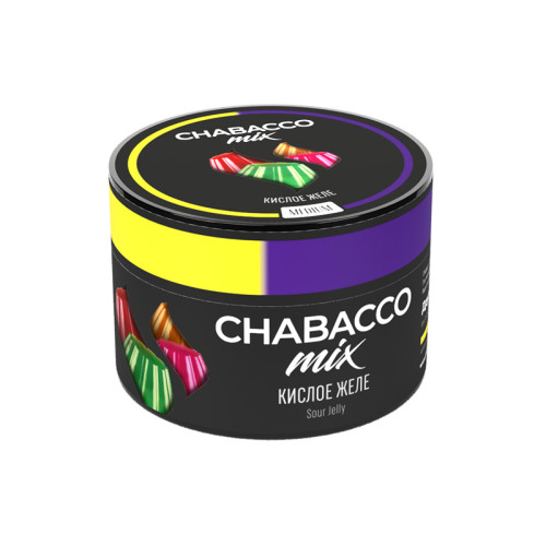 Смесь Chabacco Mix MEDIUM 40г - Кислое желе (Sour Jelly)