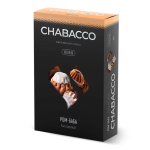 Смесь Chabacco MEDIUM 50г - Rum Lady Muff (Ром баба)